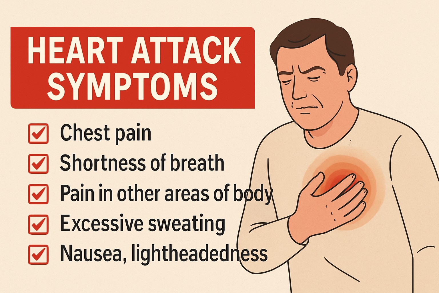 Heart attack symptoms