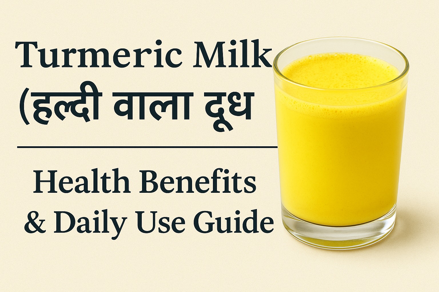 Turmeric Milk